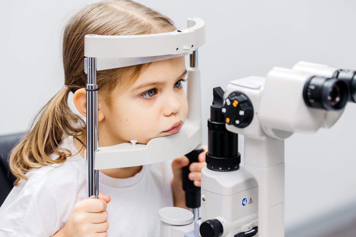 Pediatric eye exam