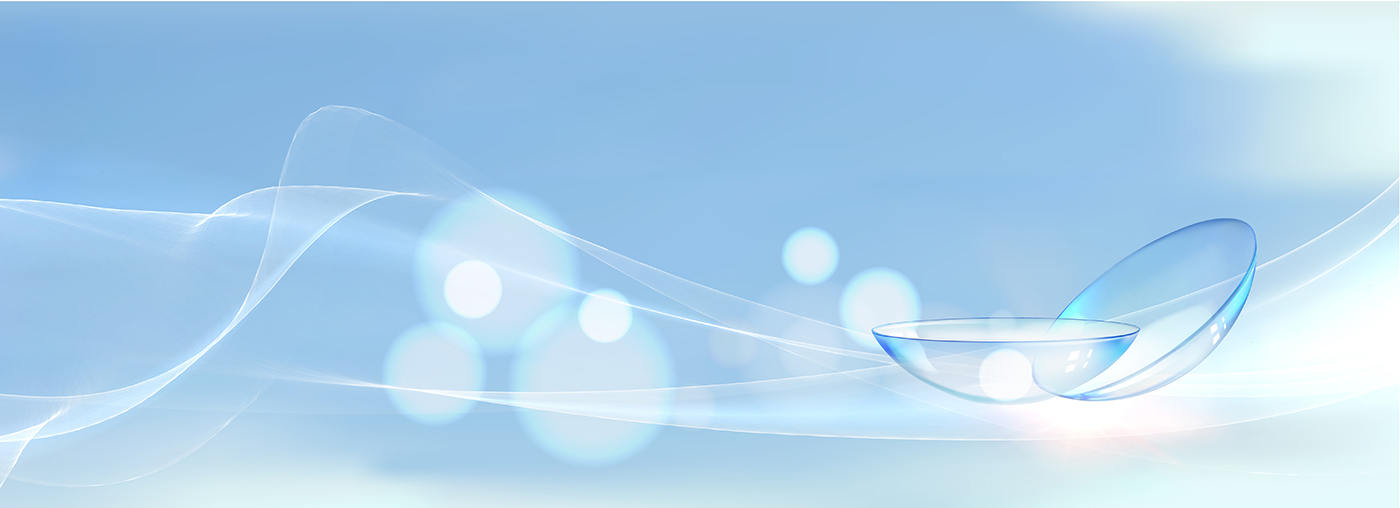 Blue contact lenses for your eye health. Specialty Contact Lens Services