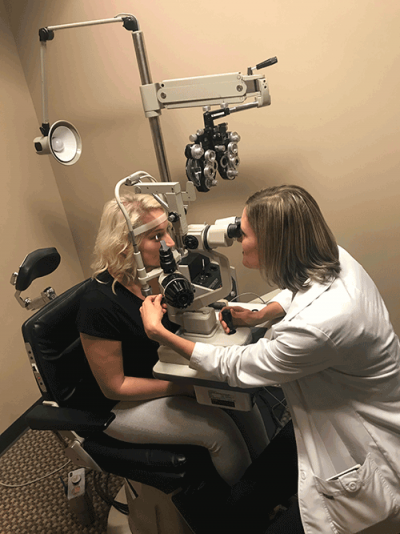 adult-EYE-Exam Optical exam