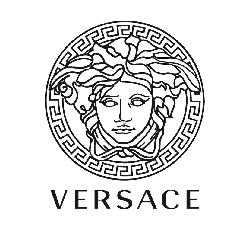 Versace sunglasses logo