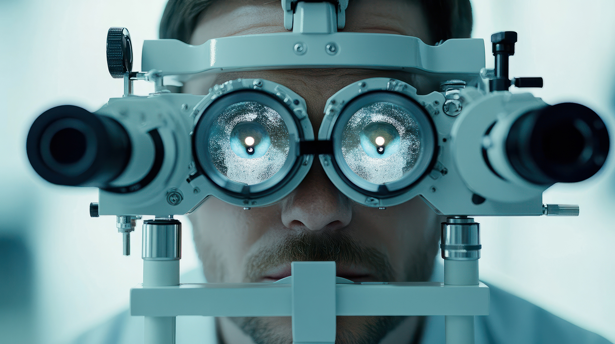 comprehensive eye exam male